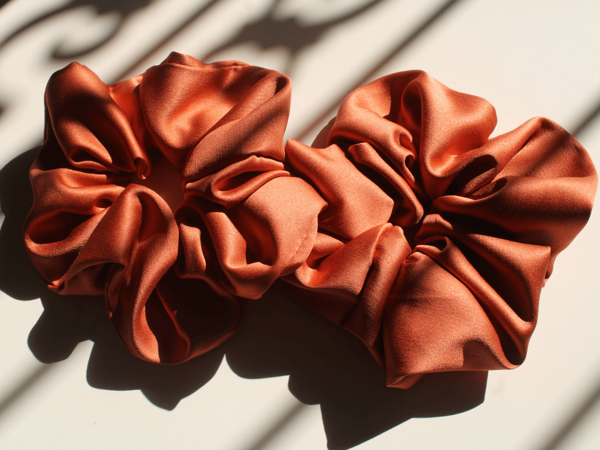 scrunchie ribbon hair tie