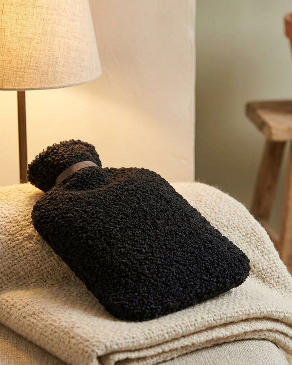 Zastosowanie Boucle Czarne: Termofor cover