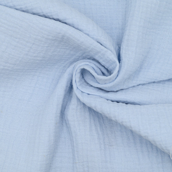Light Blue Cotton Muslin