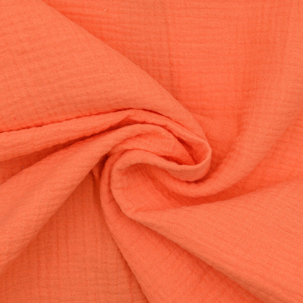 Orange Cotton Muslin