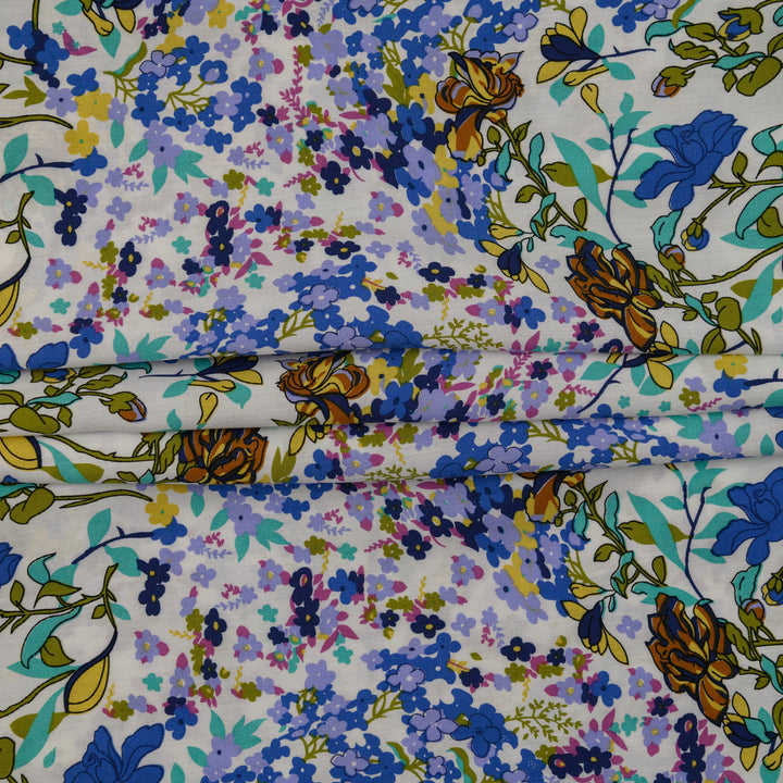 Wiskoza Drukowana Meadow Breeze - Textil World