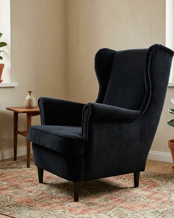 Zastosowanie Welur Supersoft Czarny: Fotel tapicerowany