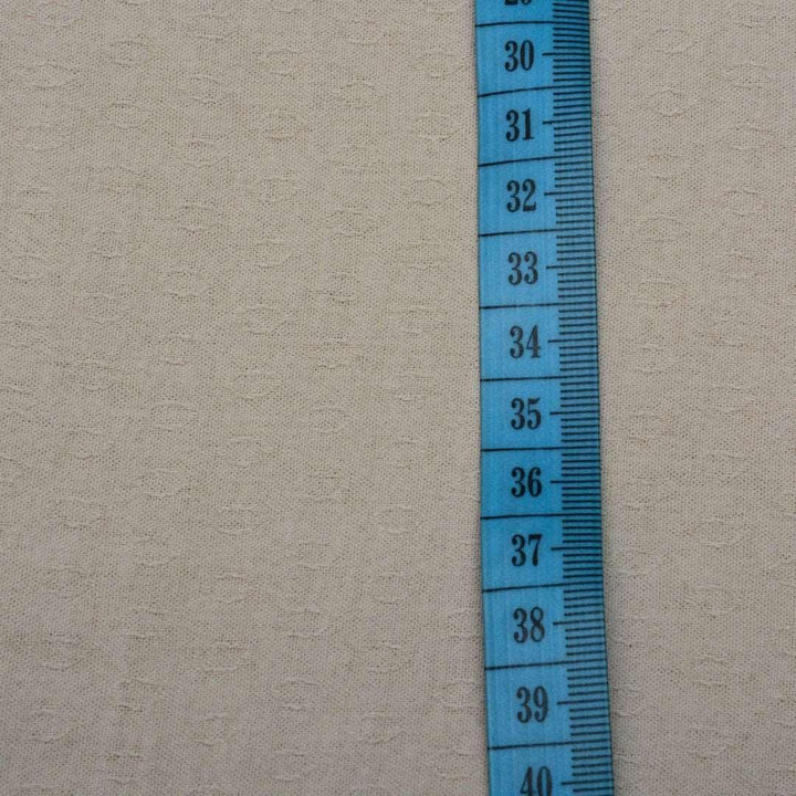 American Krepa Żakard Beżowy - Textil World