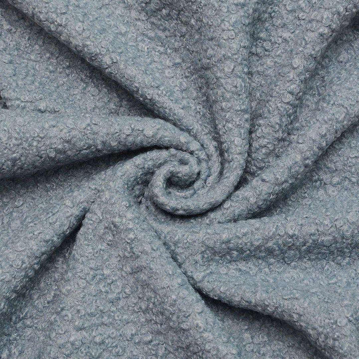 Boucle Niebieski - Textil World