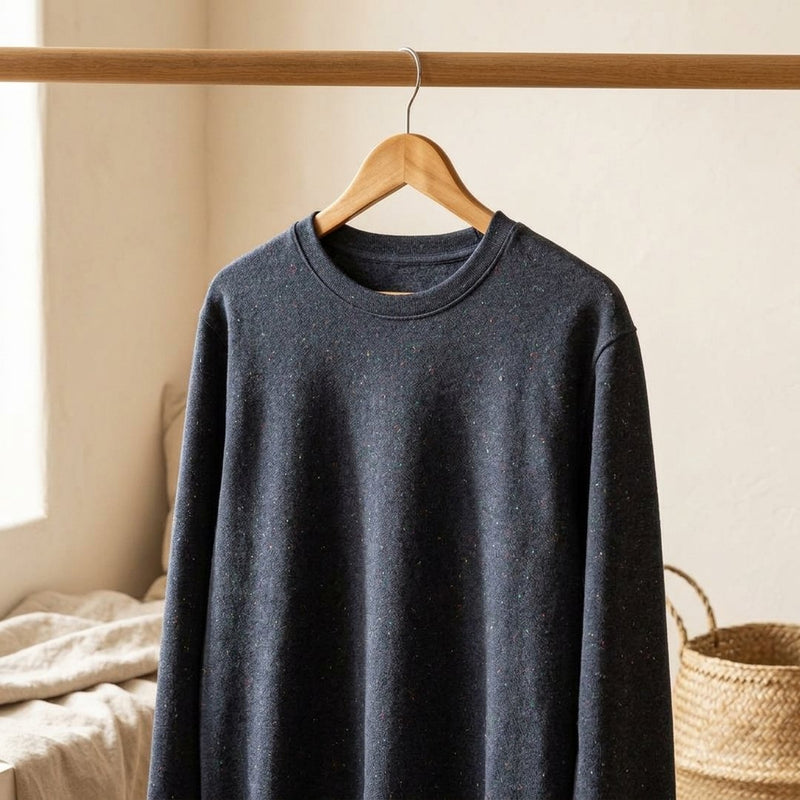 Dresówka Granatowa – bluza dresowa z tej tkaniny