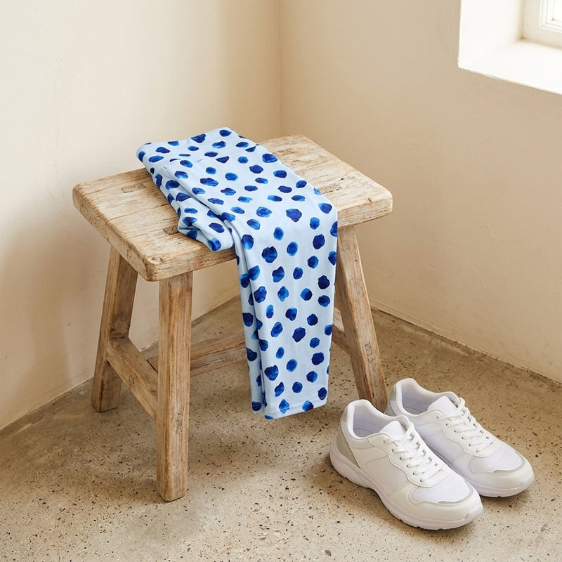 Dresówka Petelka Drukowana Greckie Kamienie – legginsy z tej tkaniny