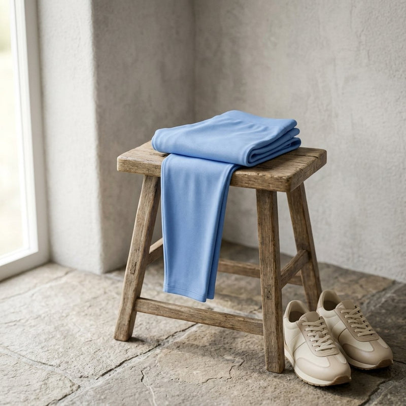 ITY Jersey Baby Blue – legginsy z tej tkaniny