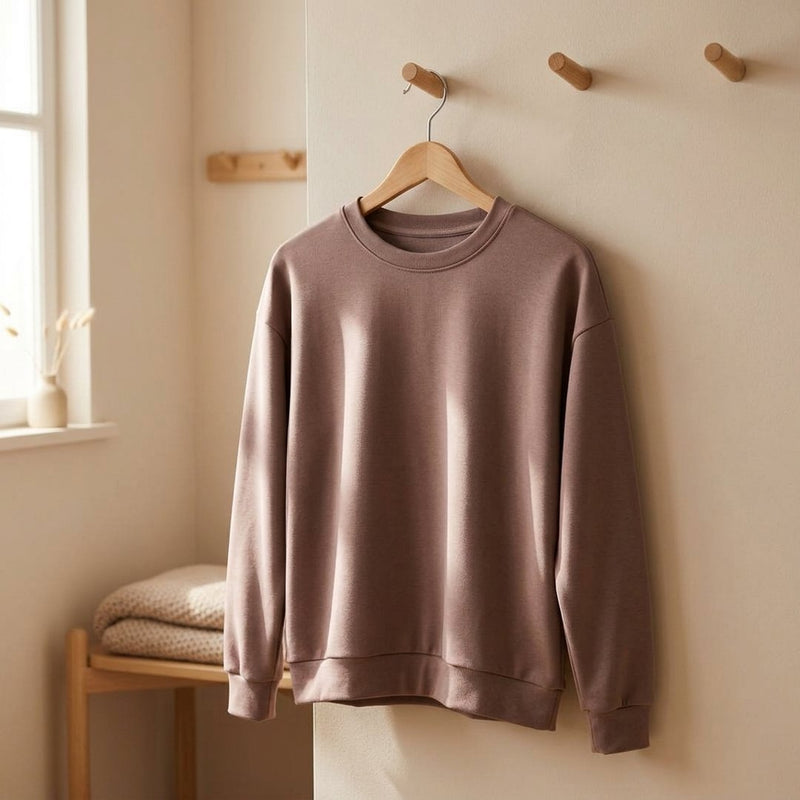 ITY Jersey Beż – bluza dresowa z tej tkaniny