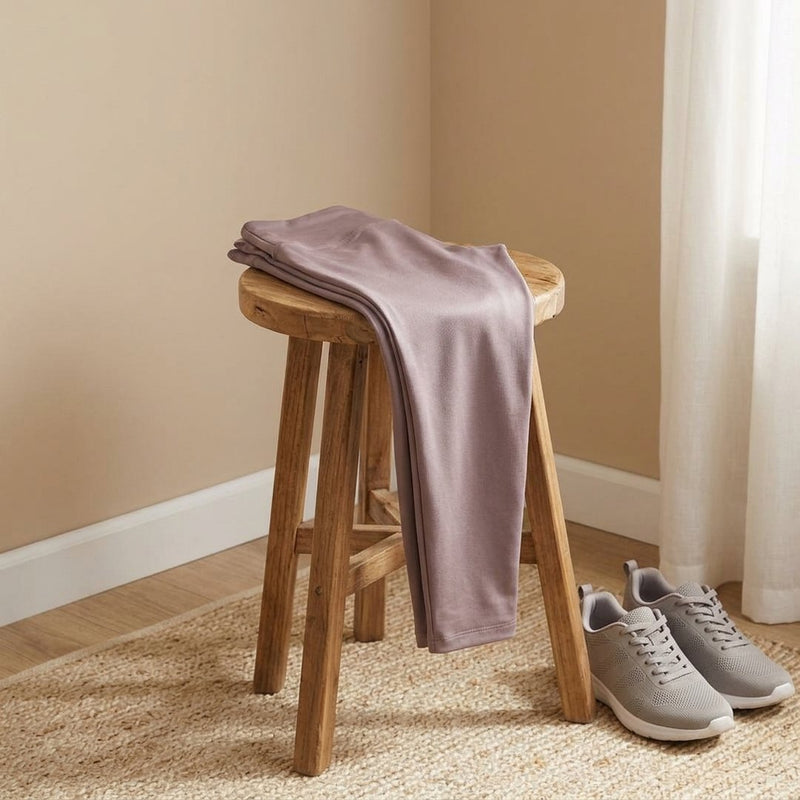 ITY Jersey Beż – legginsy z tej tkaniny