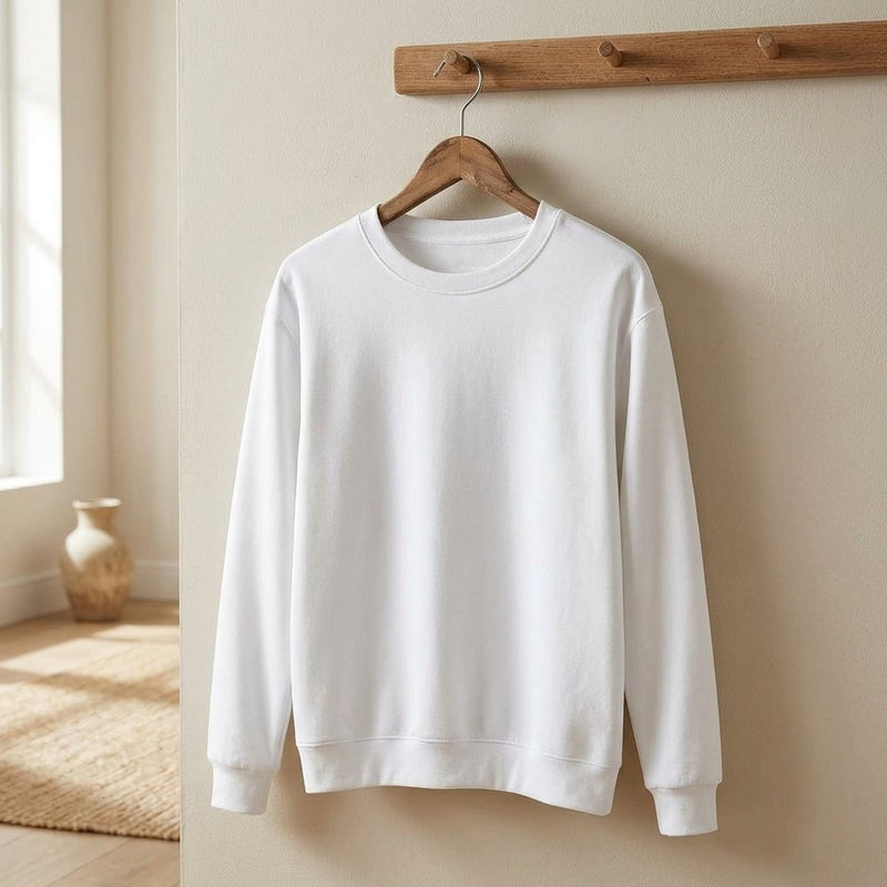 ITY Jersey Bialy – bluza dresowa z tej tkaniny