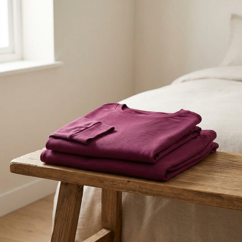 ITY Jersey  Fiolet – komplet do snu z tej tkaniny