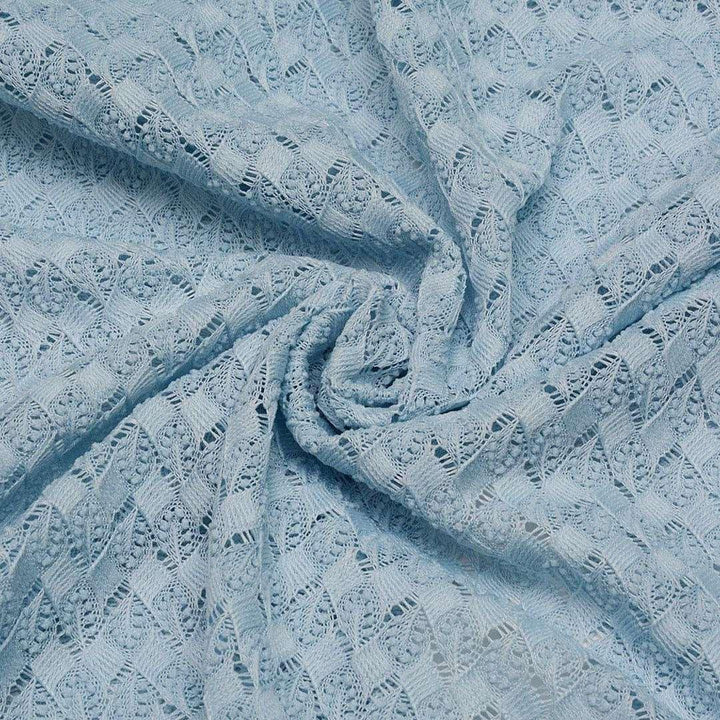 Koronka Diamenty Baby Blue - Textil World