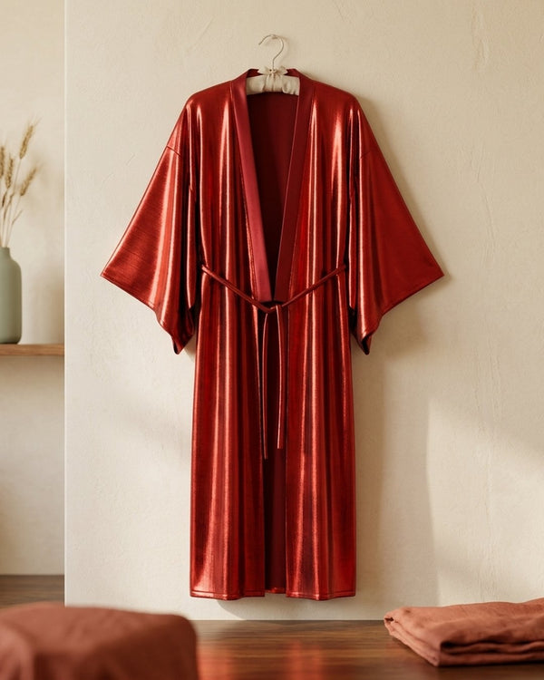 Lama Czerwona Ogień - Kimono eleganckie na event
