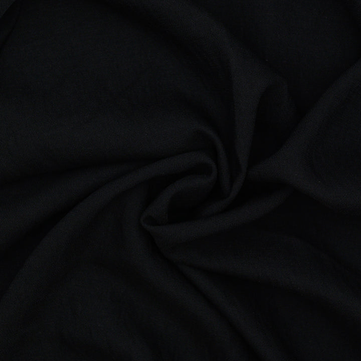 Len Craspo Czarna Klasyka - Textil World