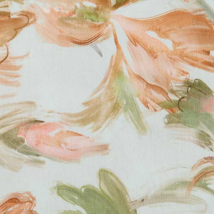 Len Craspo Drukowana Jesienny Pędzel - Textil World