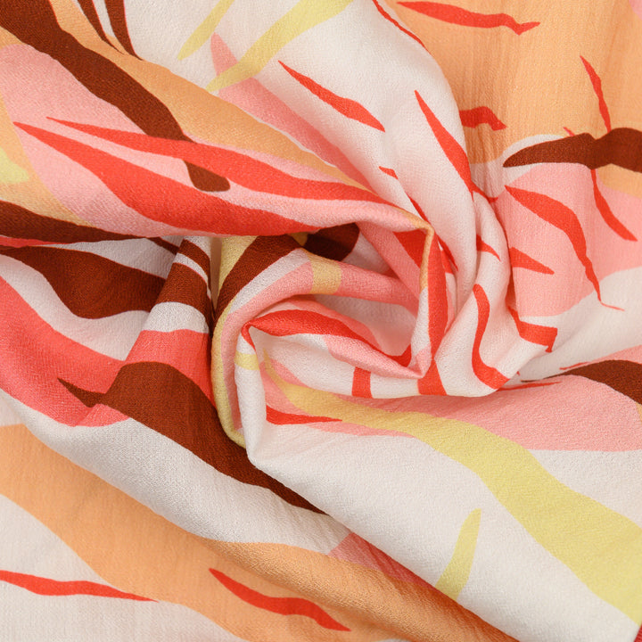 Len Craspo Drukowana Kiss Waves - Textil World