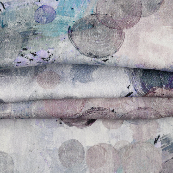 Len Craspo Drukowana Kosmiczny Pył - Textil World