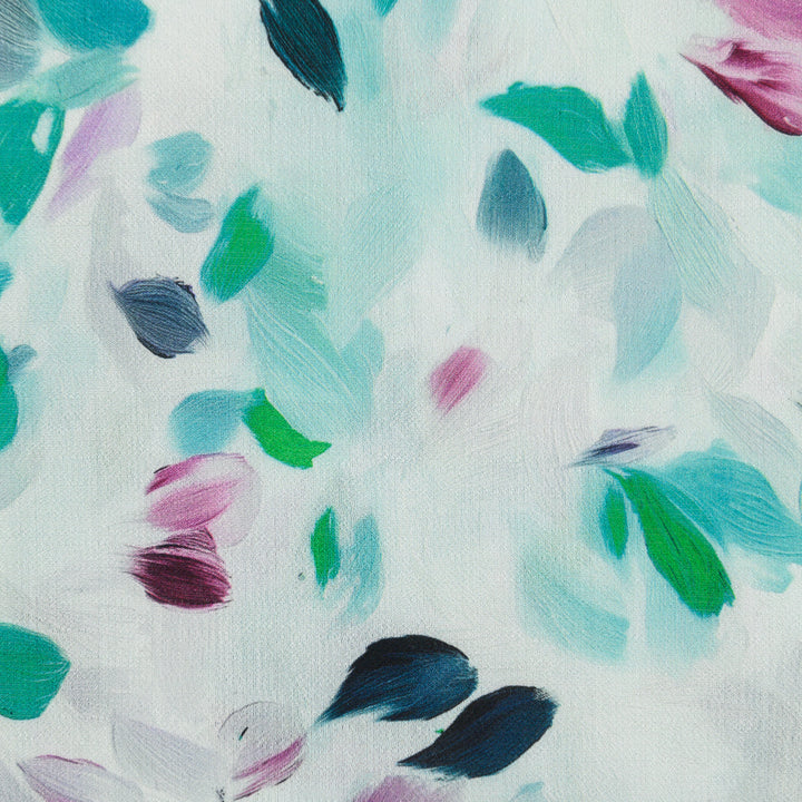 Len Craspo Drukowana Lodowa Fantazja - Textil World