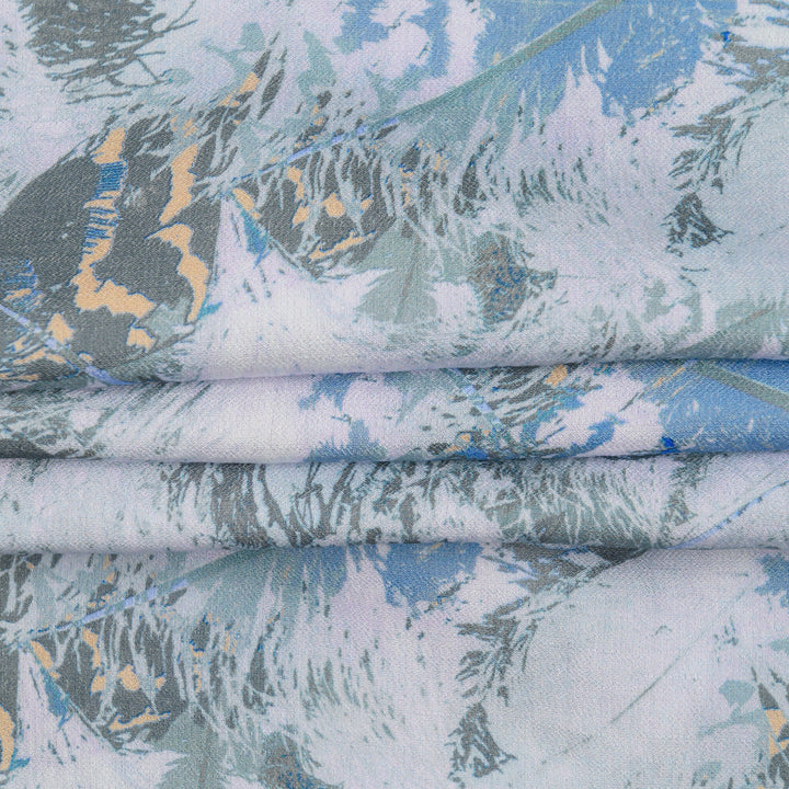 Len Craspo Drukowana Lodowy Wiatr - Textil World