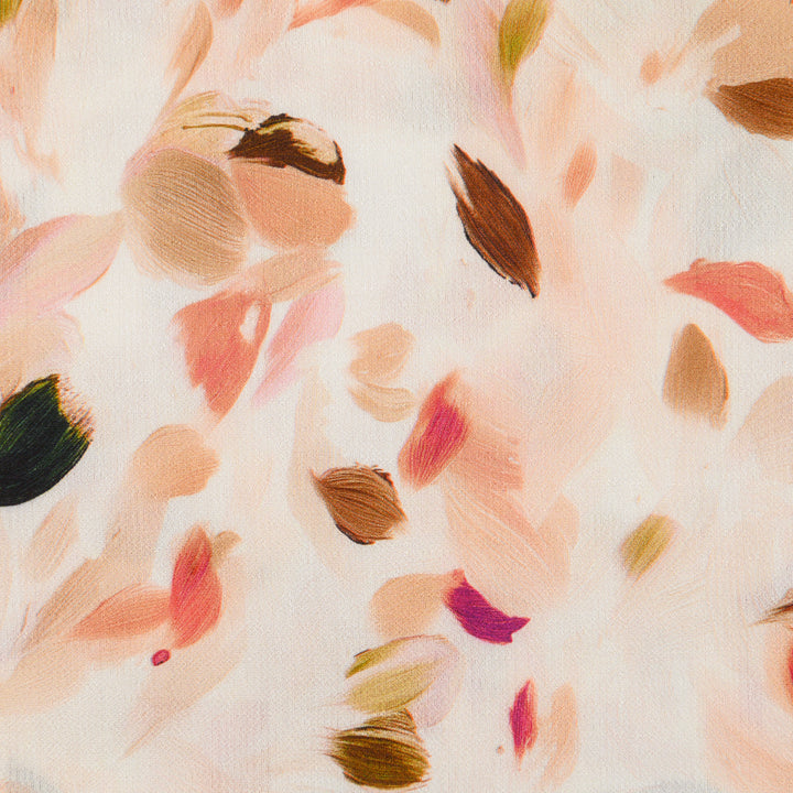 Len Craspo Drukowana Malarska Harmonia - Textil World