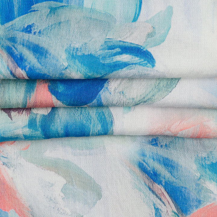 Len Craspo Drukowana Oceaniczna Energia - Textil World