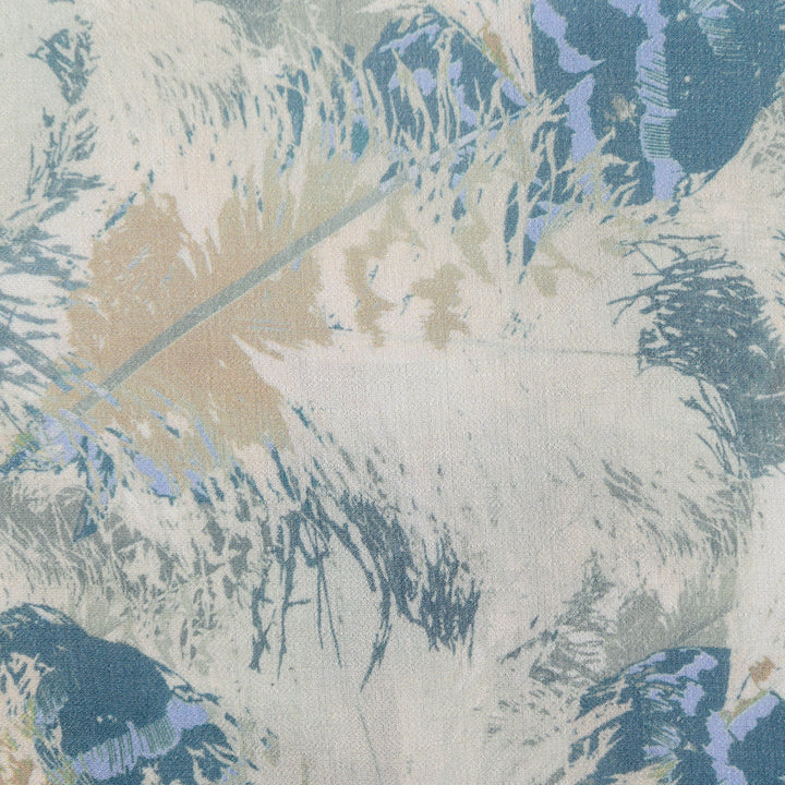Len Craspo Drukowana Pastelowa Bryza - Textil World