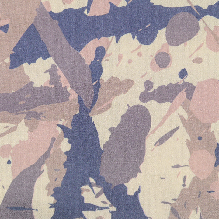 Len Craspo Drukowana Pudrowy Kamuflaż - Textil World