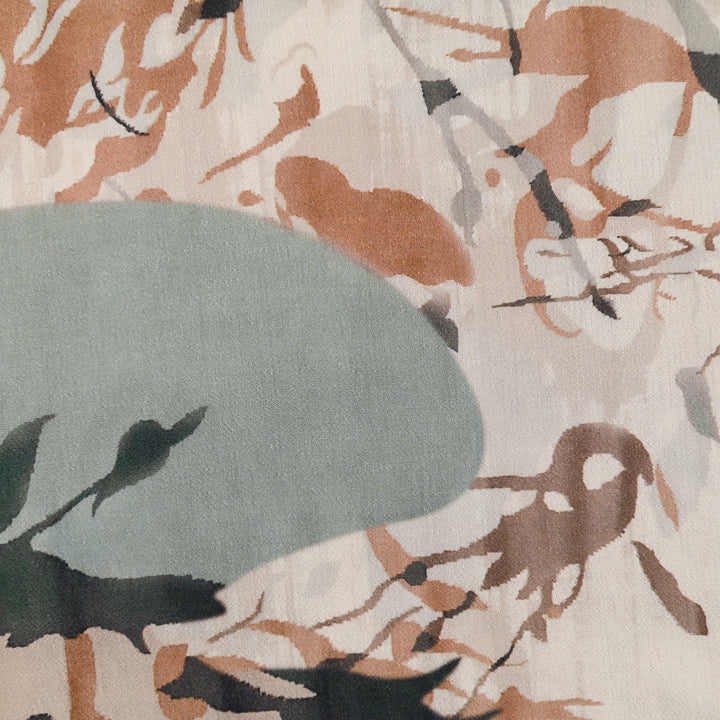 Len Craspo Drukowana Pustynny Cień - Textil World