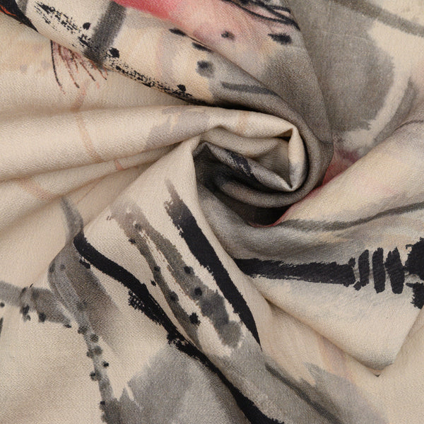 Len Craspo Drukowana Sztuka Cienia - Textil World