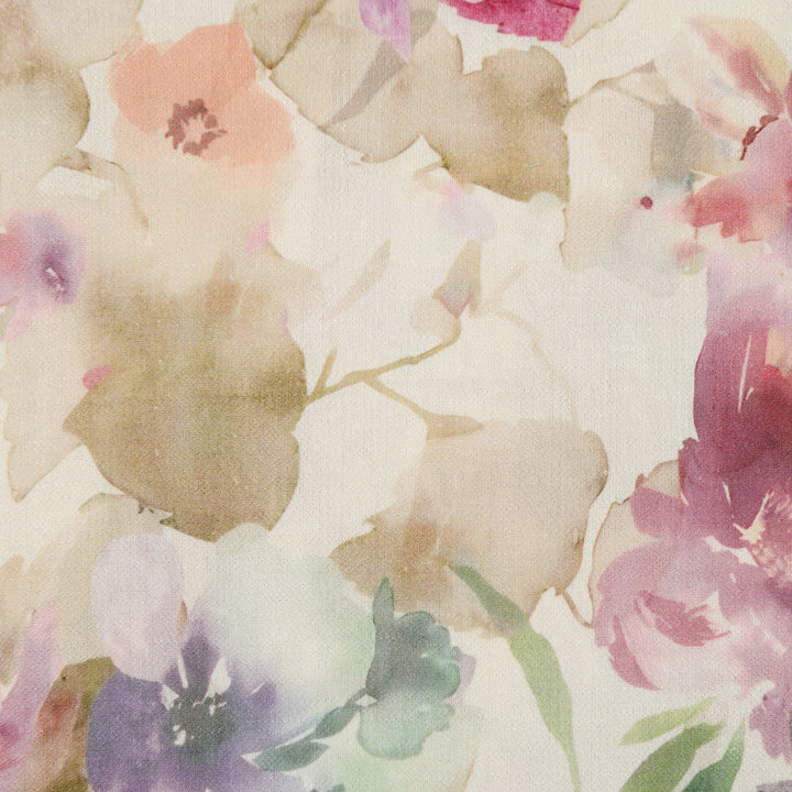 Len Craspo Drukowany Pastel Botanica - Textil World