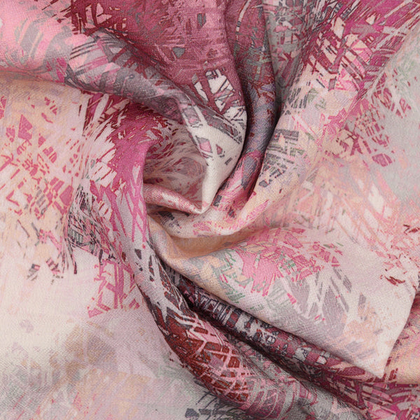 Len Craspo Drukowany Urban Grid - Textil World