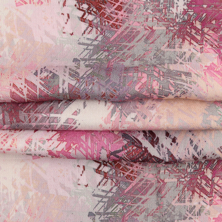 Len Craspo Drukowany Urban Grid - Textil World