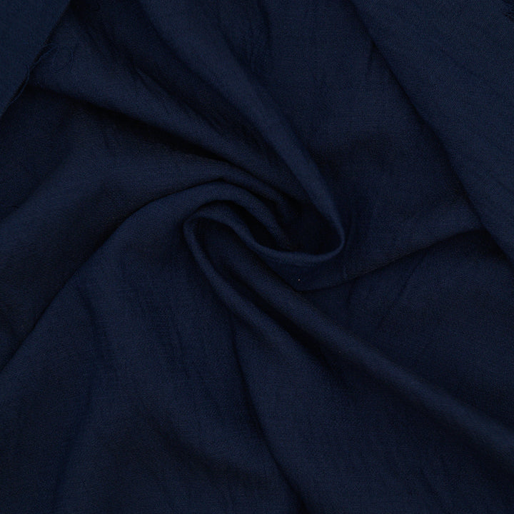 Len Craspo Granatowa Elegancja - Textil World
