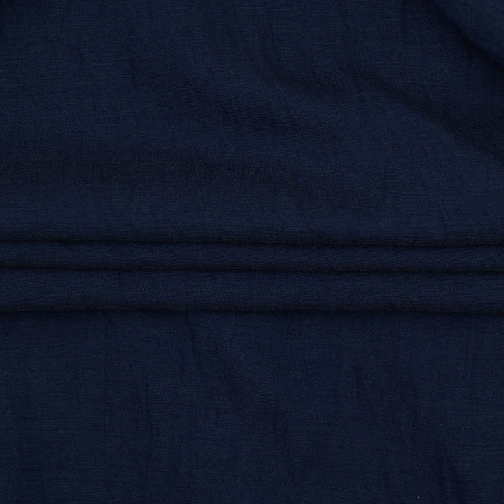 Len Craspo Granatowa Elegancja - Textil World