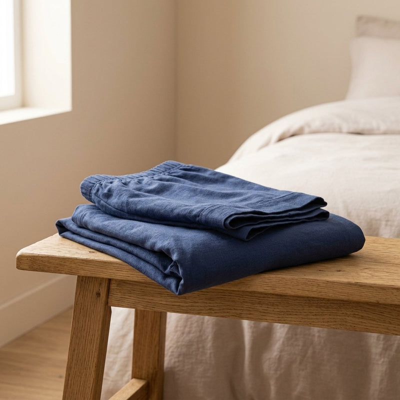 Len Wiskoza Lycra Jeans – komplet do snu z tej tkaniny