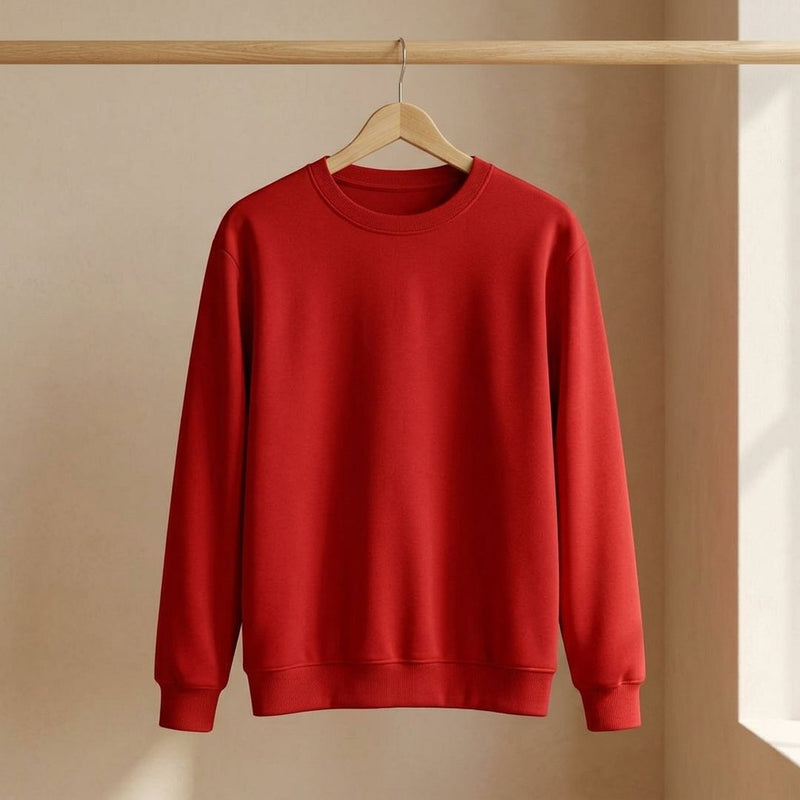 Lycra Cienka „Czerwona” – bluza dresowa z tej tkaniny