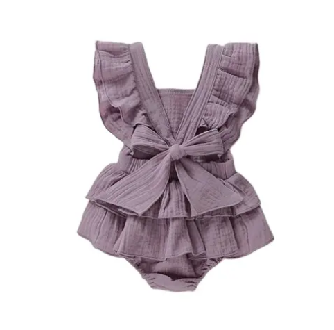 Muślin Bawełniany Ciemny Lila Fiolet - Textil World