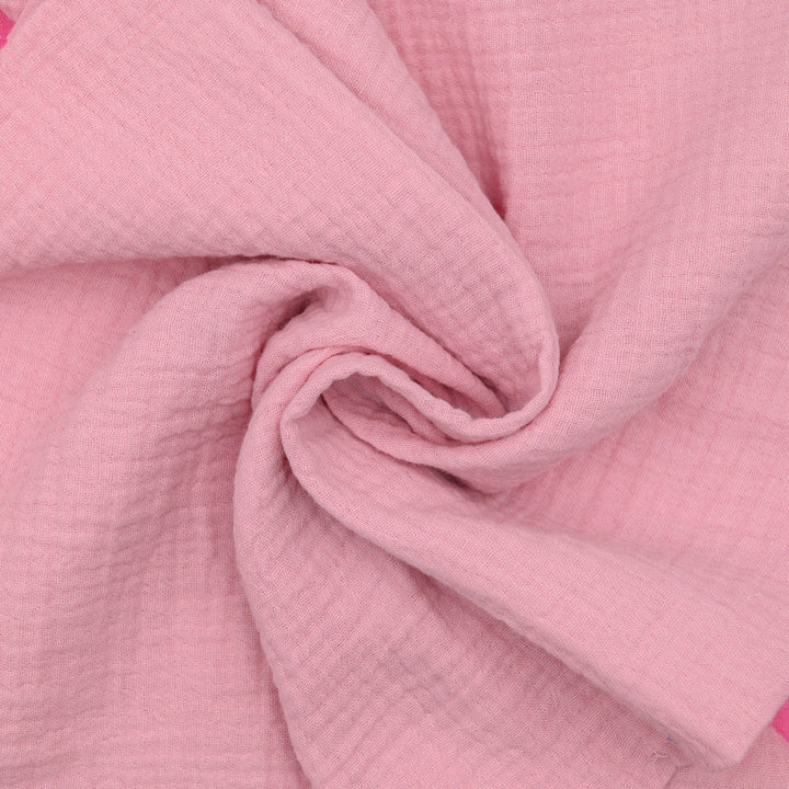 Muślin Bawełniany Ciemny Pastelowy Róż - Textil World