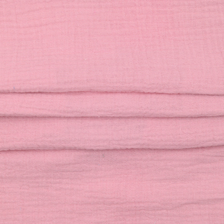 Muślin Bawełniany Ciemny Pastelowy Róż - Textil World
