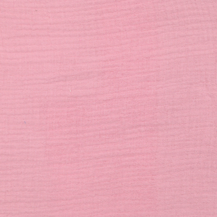 Muślin Bawełniany Ciemny Pastelowy Róż - Textil World
