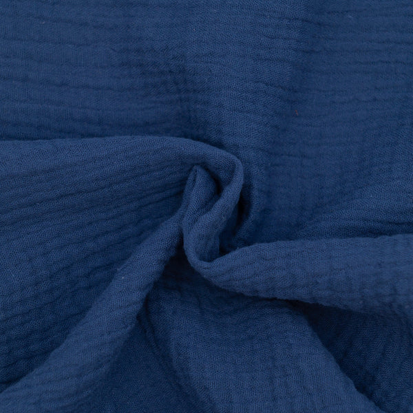 Muślin Bawełniany Granat - Textil World