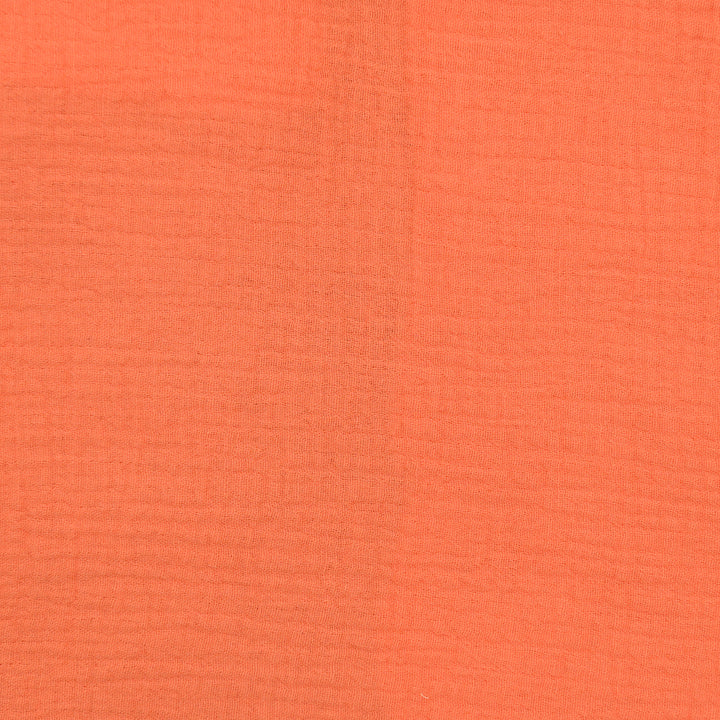 Muślin Bawełniany Pomarańczowy - Textil World