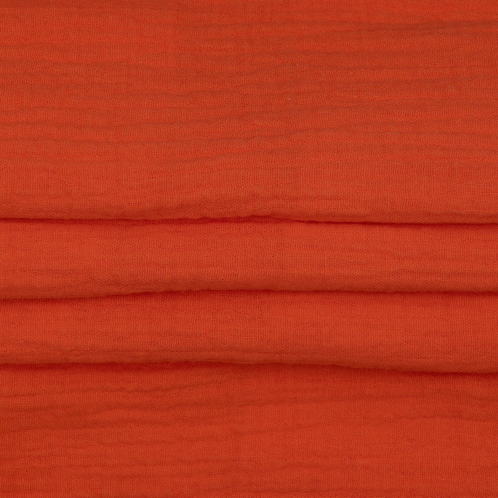 Muślin Bawełniany Royal Pomarańczowy - Textil World