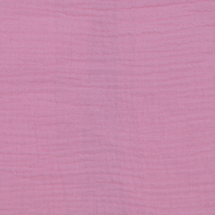 Muślin Bawełniany Różowy Flamingo Pink - Textil World