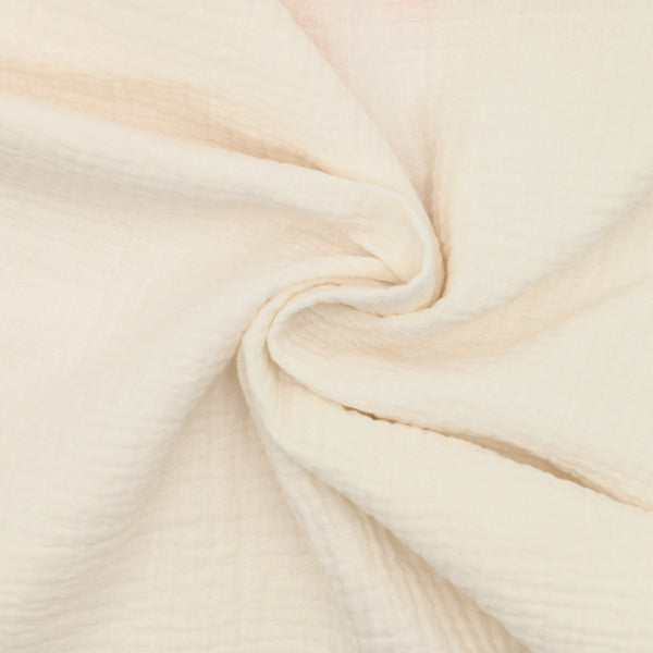 Muślin Bawełniany Waniliowy - Textil World