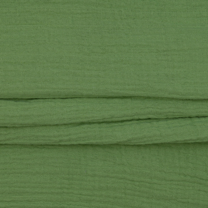 Muślin Bawełniany Zielona Matcha - Textil World
