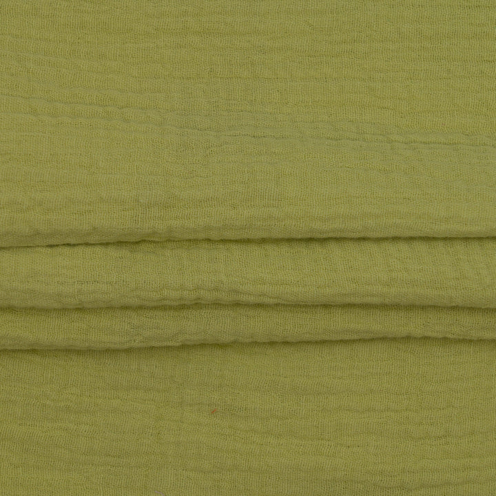 Muślin Bawełniany Żółta limonka - Textil World
