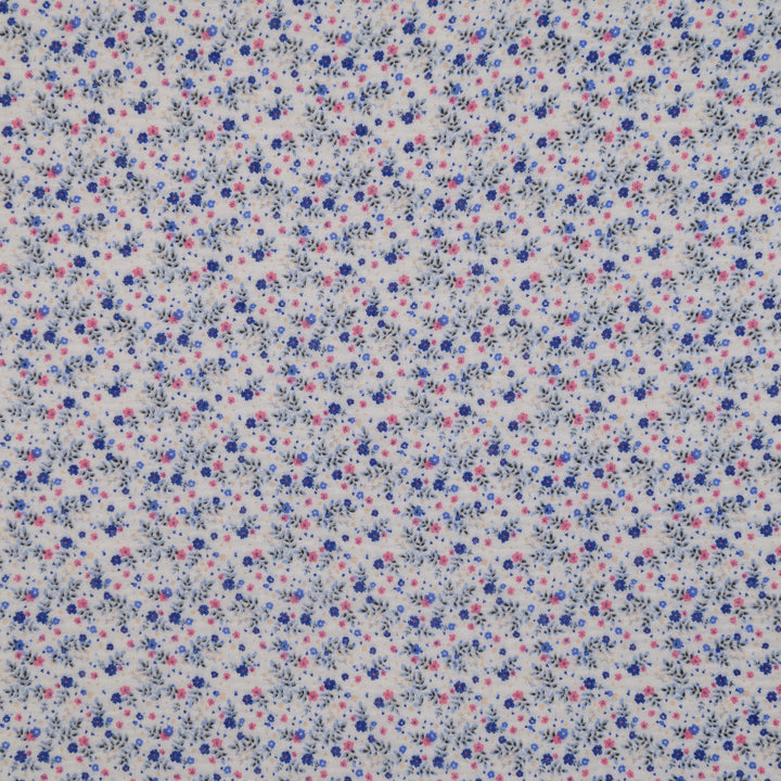 Muślin Drukowany Chabrowa Łąka - Textil World