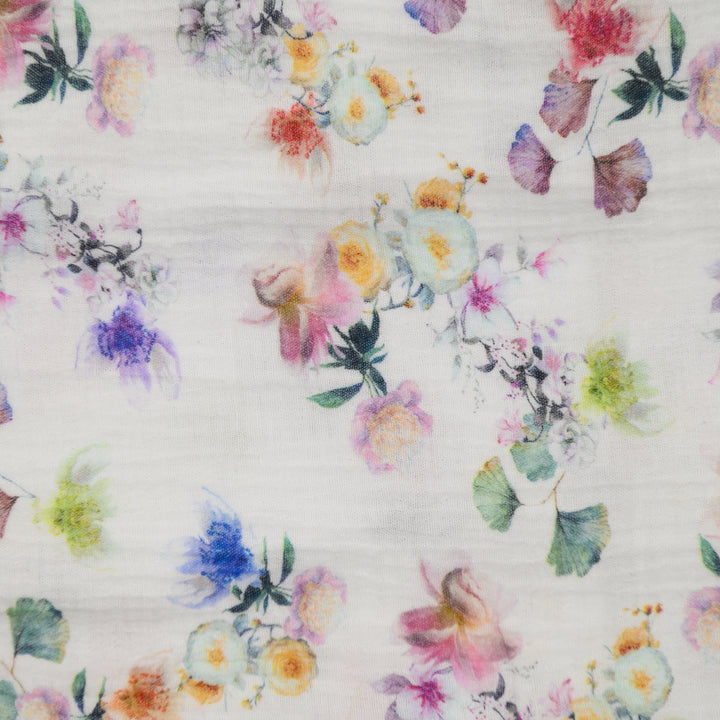 Muślin Drukowany Kwiatowa Łąka - Textil World