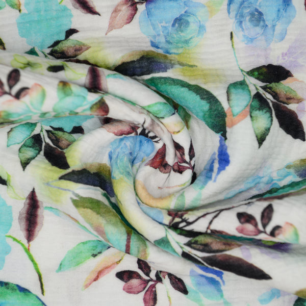 Muślin Drukowany Ogrodowa Inspiracja - Textil World